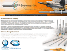 Tablet Screenshot of milinterconnect.com